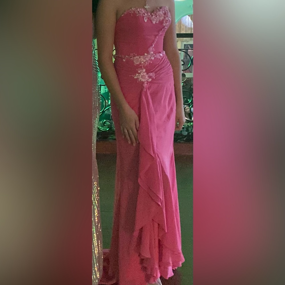 Sparkle fuchsia dress